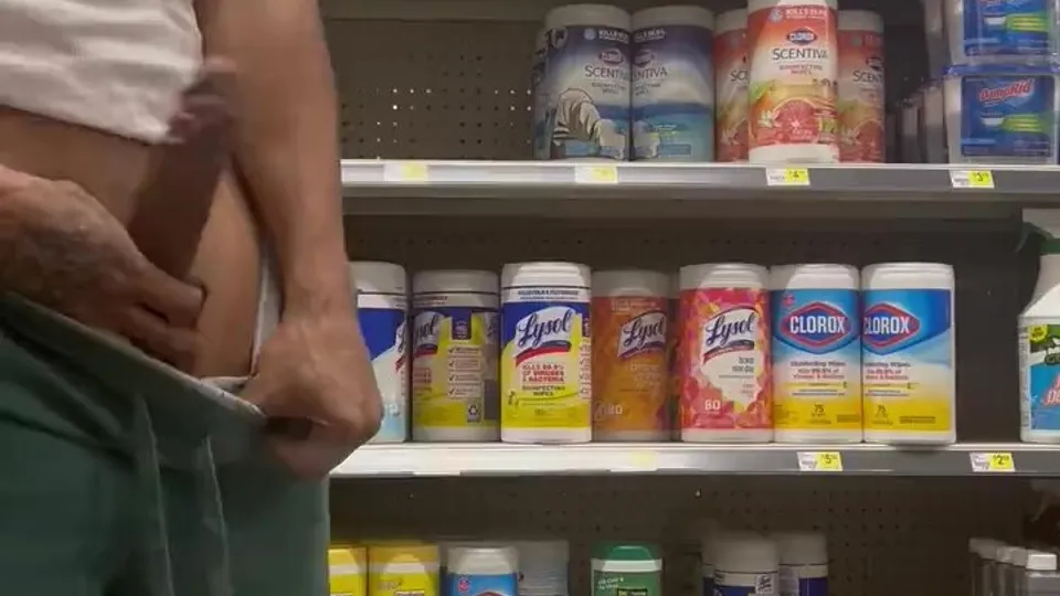 Sexy Light Skin Whips His Dick Out @ Dollar General! - ThisVid.com