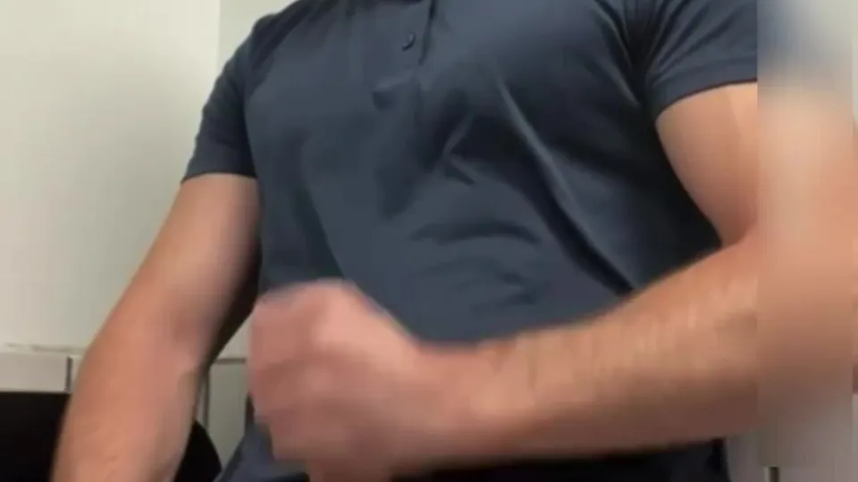 Sexy Physician With A Big Dick Wank & Cums At Work! - ThisVid.com