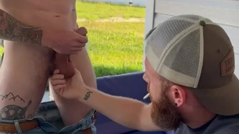 Sexy Redneck Cums Into His Friend's Hand & He Ate It! - ThisVid.com