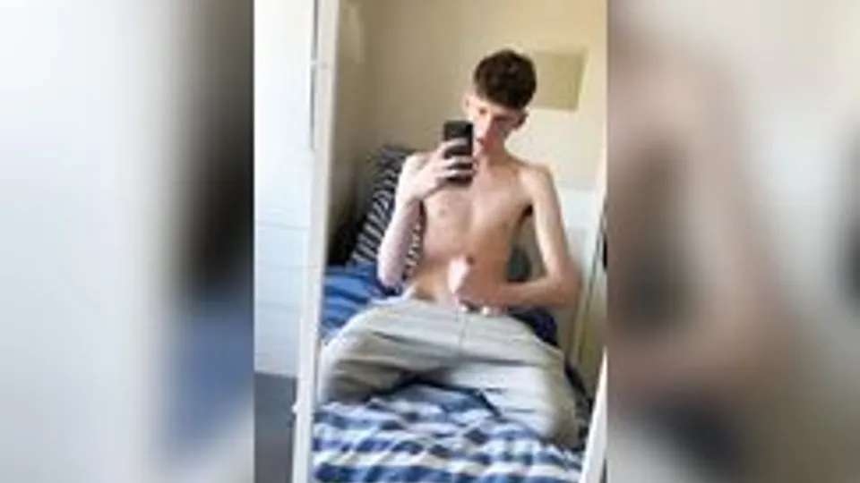 Twink Boy's Solo Masturbation