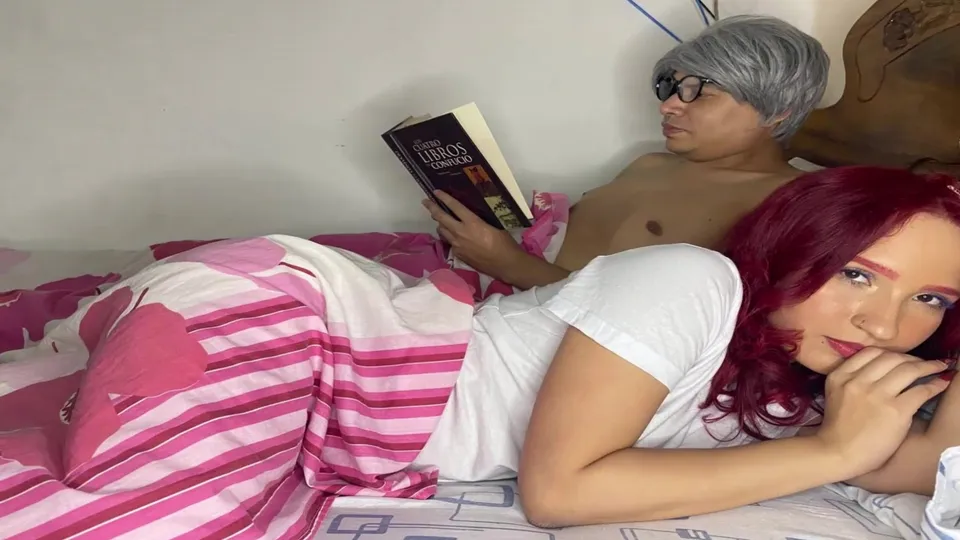 Slim Redhead Latina PAWG Seduces Stepdad