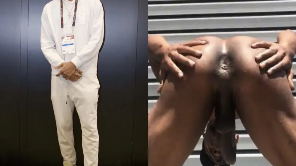 *SEXY* str8 Haitian shows his asshole - ThisVid.com