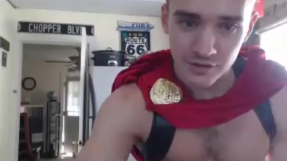 Sexy Studs Jerks Off in Gladiator Costume - ThisVid.com