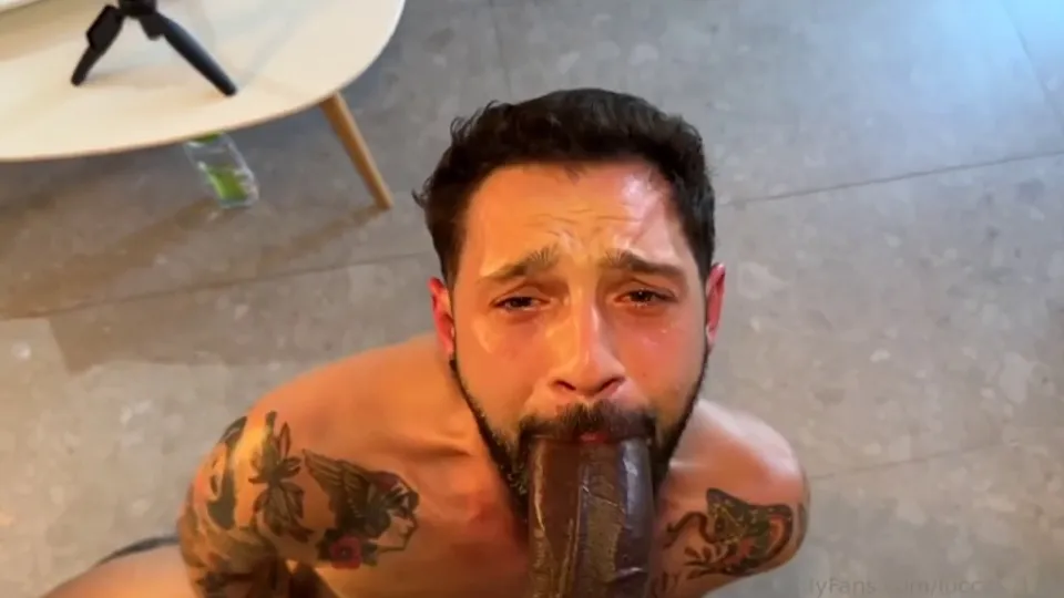sexy tatted boy takes bbc  — PornOne ex vPorn