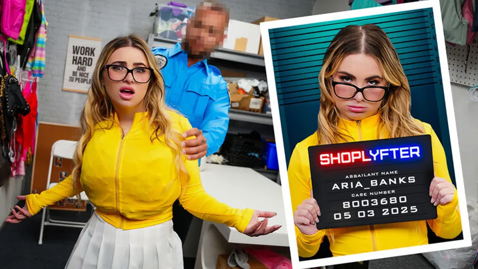Shoplyfter - Aria BanksLondon Ford - Case No. 8003680 - Bra Stuffing Brat 