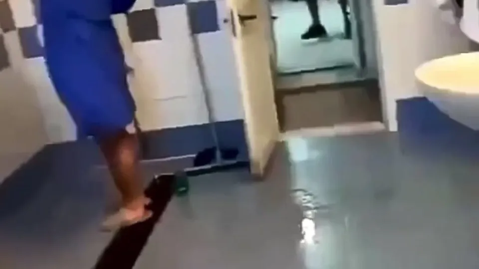 Showering after the match
