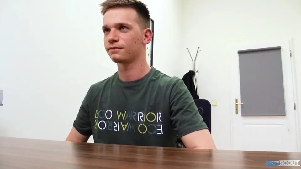 Showing his dick for a job