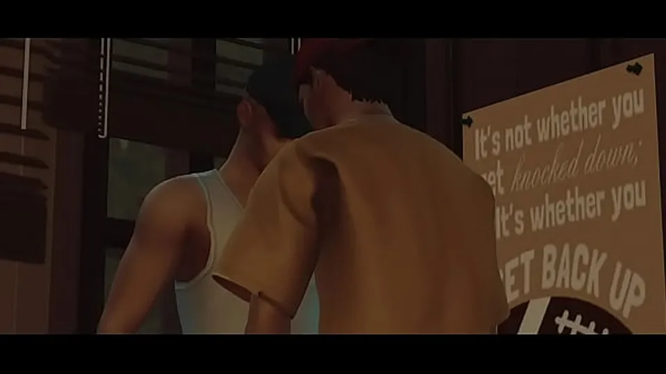 SIMS 4 - Buddy Sucks Dick to Prove Point