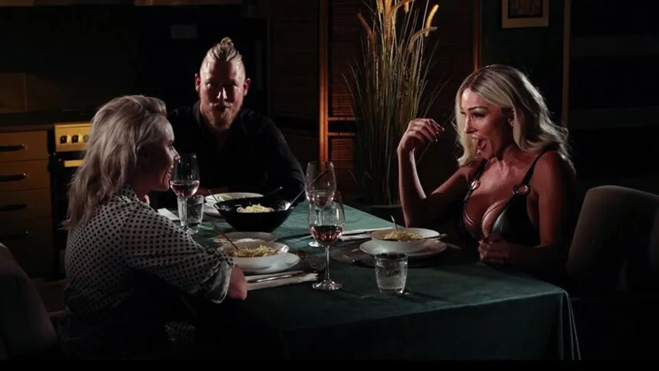 Sinful XXX - Aubrey BlackJaxson WolfeBridget Bardot - Aubrey For Dinner -Scene 2 - Try Her Out 