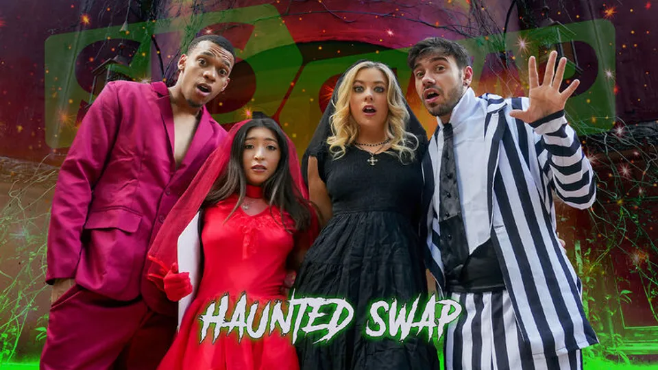 Sis Swap - Nade NastyRiver LynnLawson JonesAmber Summer - The Haunted House of Swap 