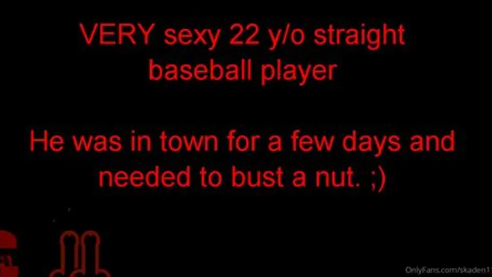 Skaden Gets Throatfucked by Hot Baseball Player