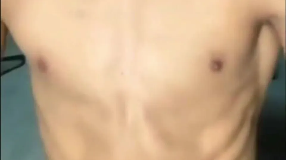 Skinny egyptian arab twink with a big cock
