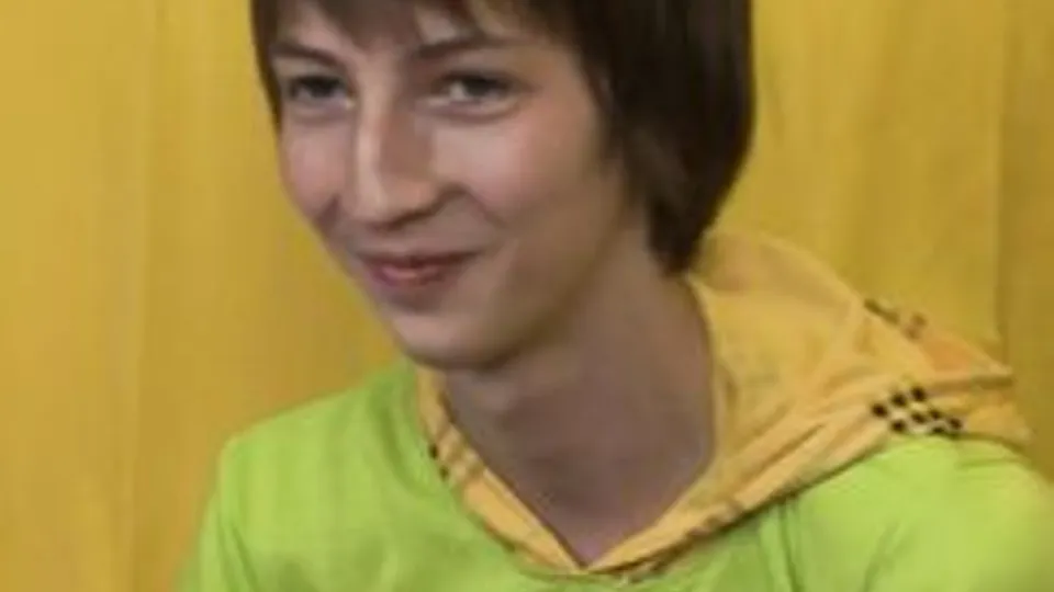 Slim Russian starts jerking off