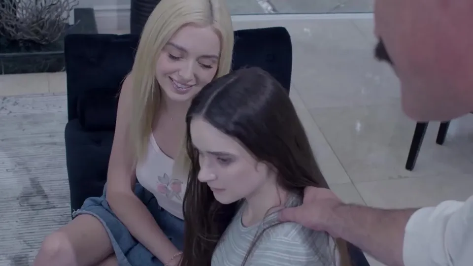 Stepdad's Double Delight with Lexi Lore & Hazel Moore