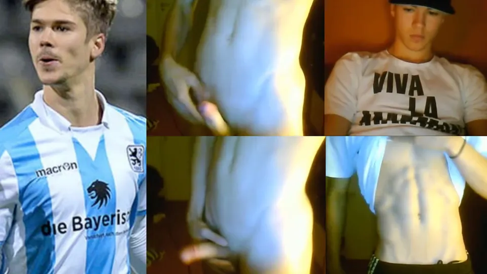 Soccer player shows off his cock & body (no cum) - ThisVid.com