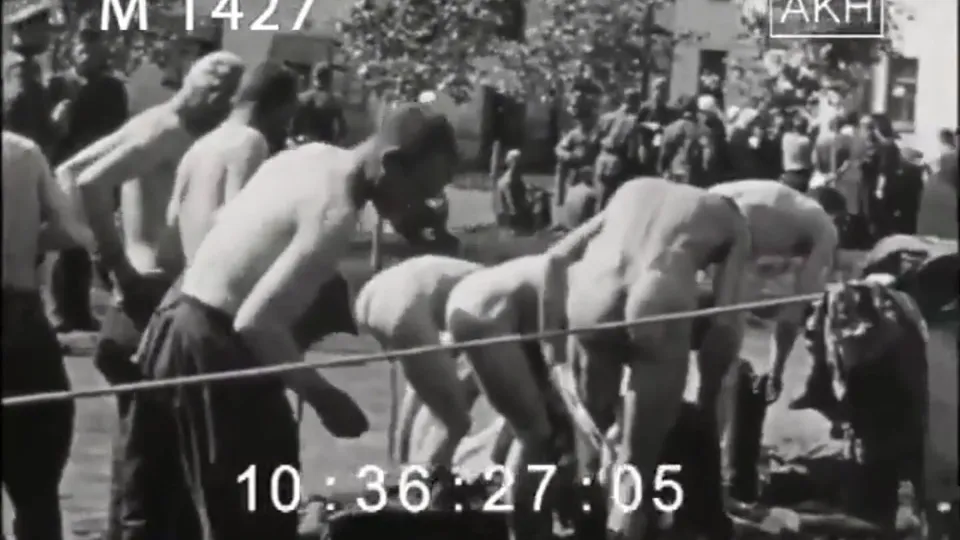 Soldier Delousing (No Audio; Black and White) - ThisVid.com
