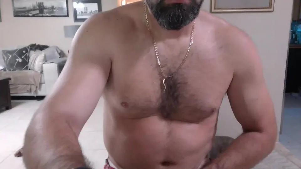 Southern Daddy Jerks Off And Cums On His Hand - ThisVid.com