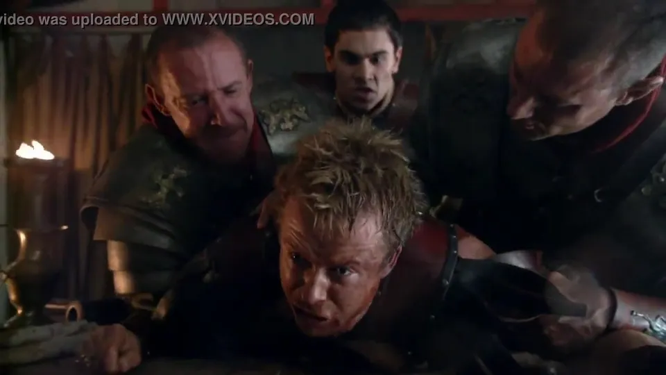 Spartacus Tiberius vs Julius Caesar (Anal Scene) - ThisVid.com