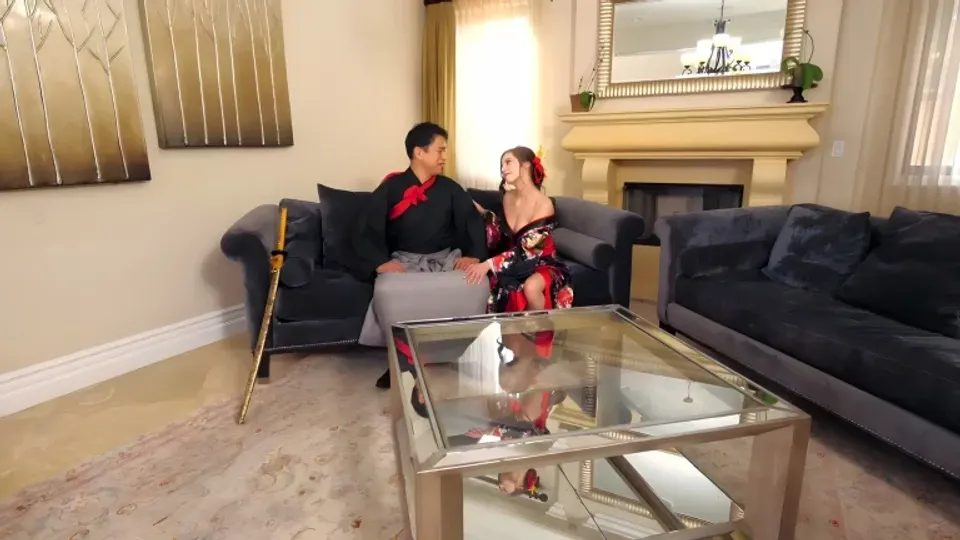 Spencer Bradley's Samurai Creampie Celebration