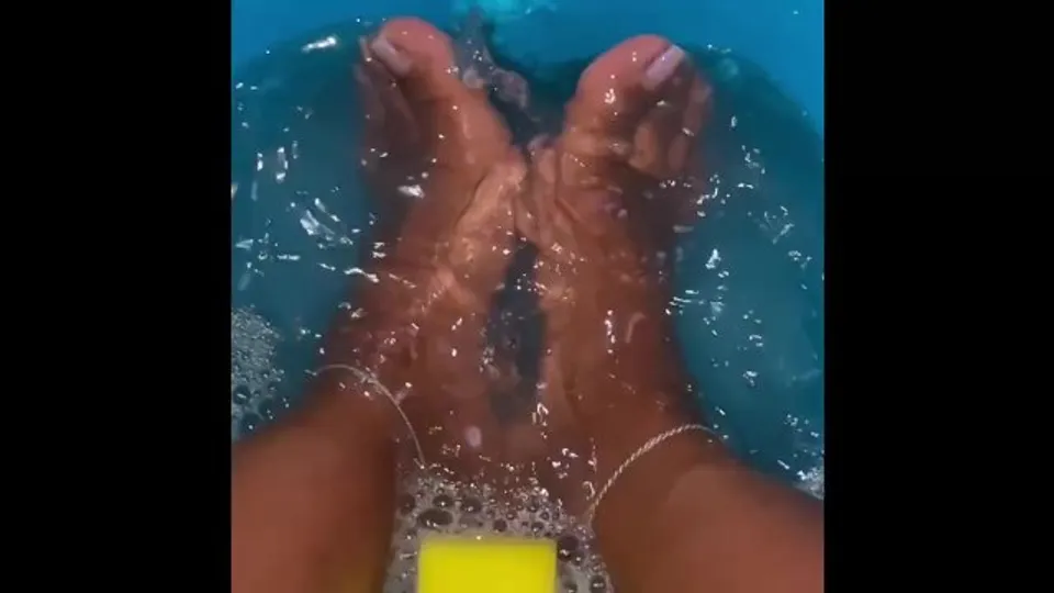 猫咪的脚交浴时间