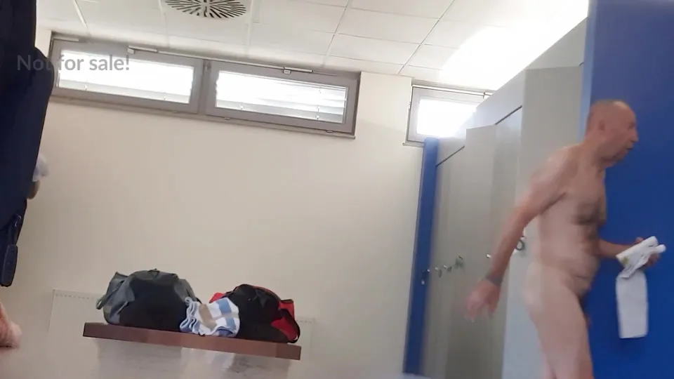 German Daddies Gym Locker Room Spies