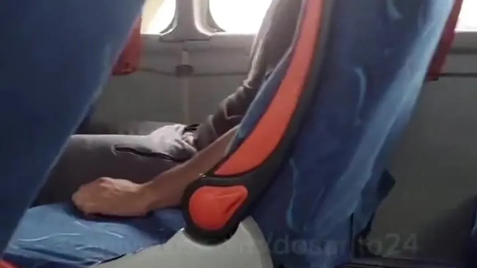 Spy Jerking Big Dick on Train Boys Porn
