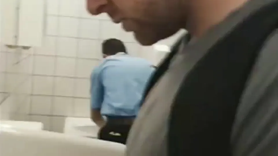 Spycam - Cute college guy taking a piss - 39 - ThisVid.com