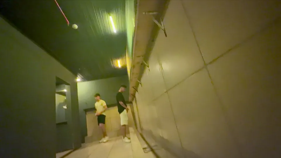 Gay Urinal Spycam