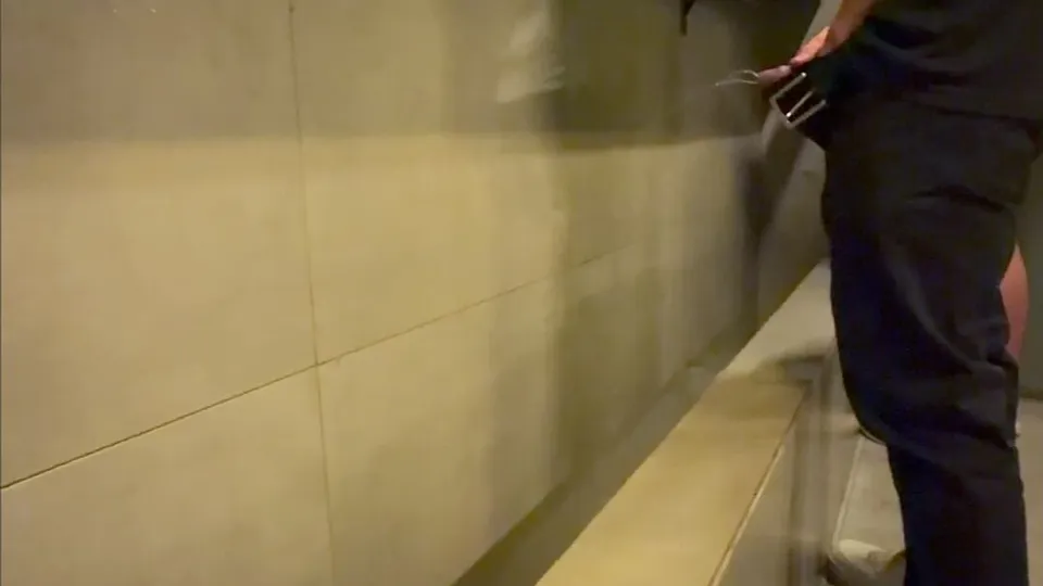 Gay Spycam Pissing Room Encounter