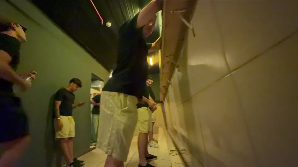 Gay Pee Scene in Room 36