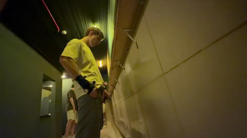 Gay Spycam Pissing in Room 42