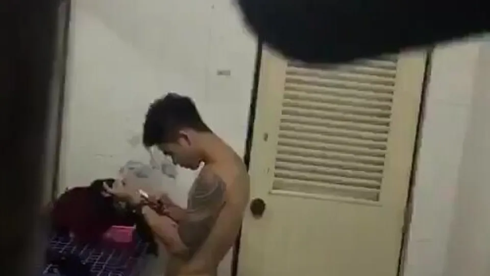 SPYING ASIAN BOY AT THE TOILET 13 - ThisVid.com