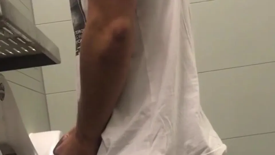 SPYING HOT MEN AT THE URINAL 26 - video 2 - ThisVid.com