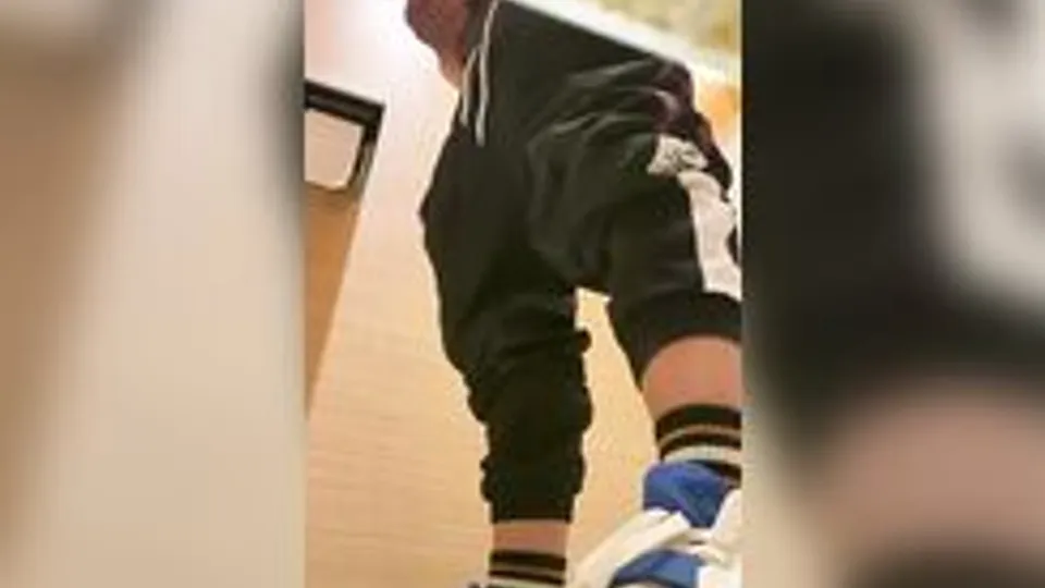 Spying on a young guy in Asian toilet (1)