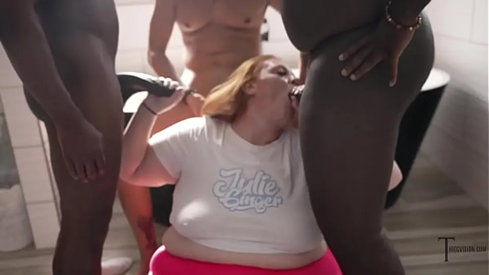 Julie Ginger's BBC Blowbang