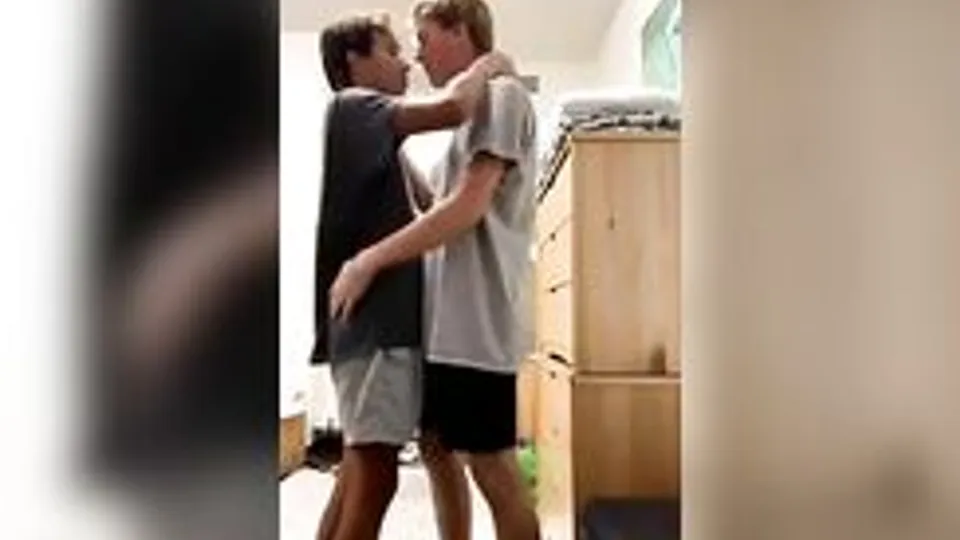 Steaming hot boys jerking