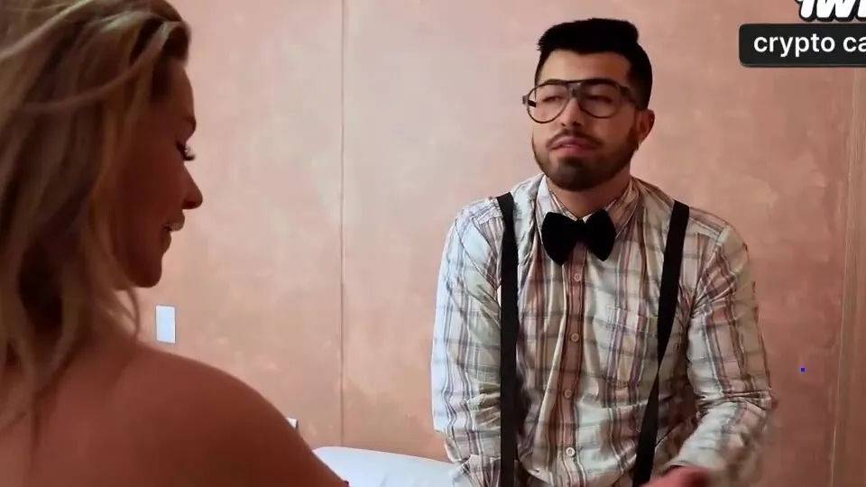Step mom's panties, turned on, bang him - Karen Sleent - super-hot gonzo porn.
