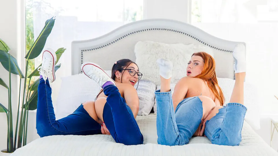 Step Siblings Caught - Victor RayMadison WildeStella Luxx - Stepbro Owes Us Some Dick - S28:E4 