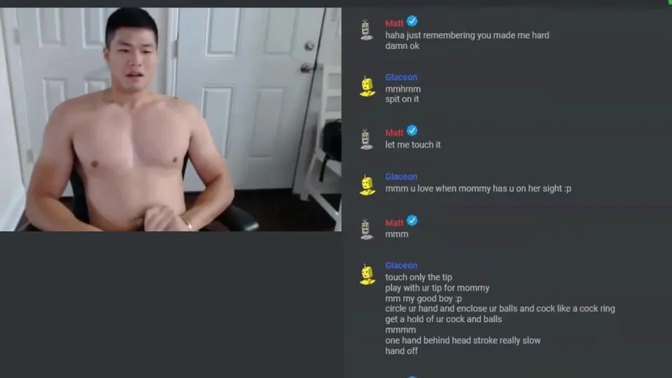 Str8 baited verbal asian american athlete cums online