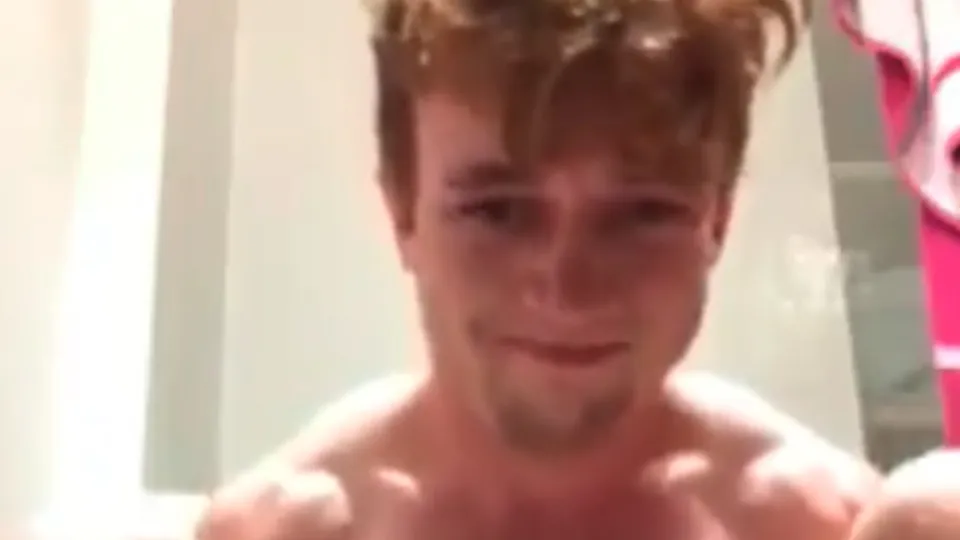 Str8 college athlete couldn't find a dildo - ThisVid.com