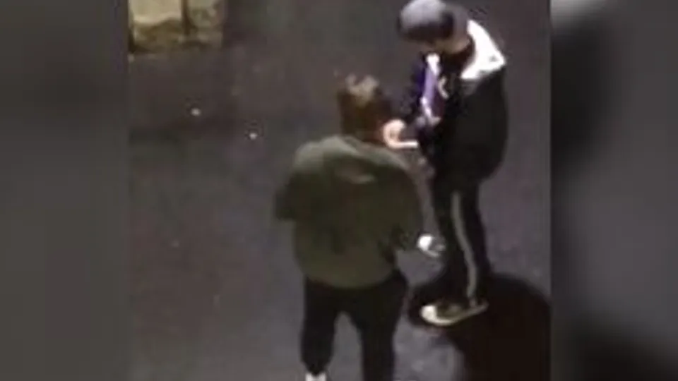 Str8 guys caught comparing dick sizes