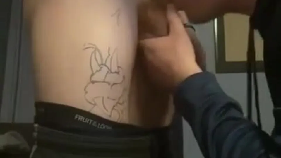 Str8 lets fag friend suck (1/2) - ThisVid.com