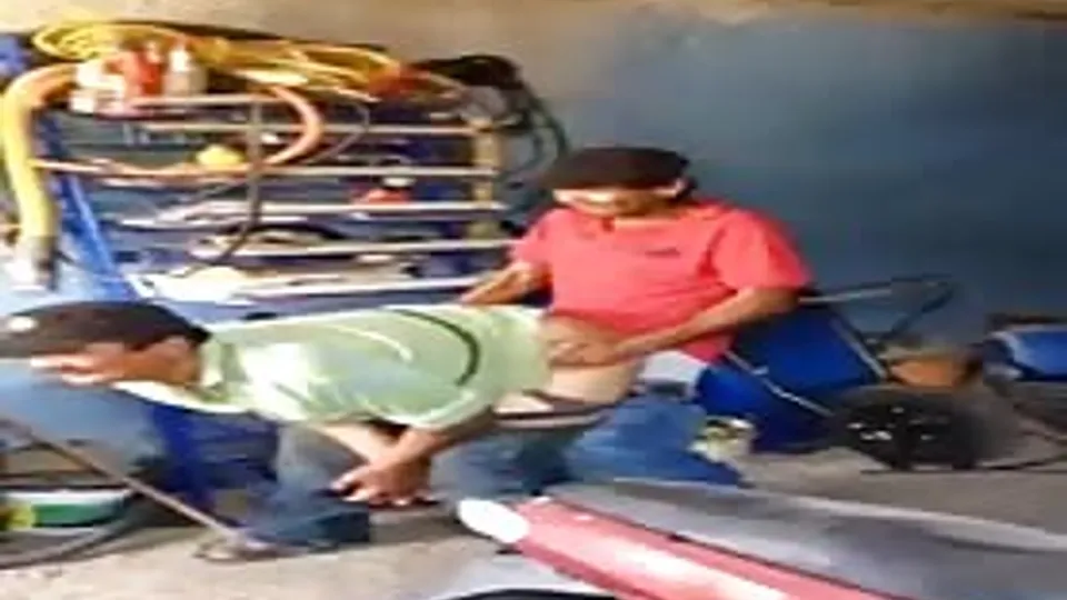 str8 mexican fucking a mature drunk mechanic guy