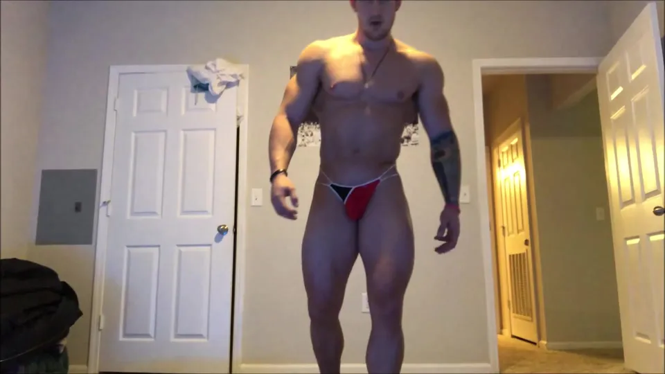 Straight Alpha Muscle Stud Solo Worship 2 - ThisVid.com