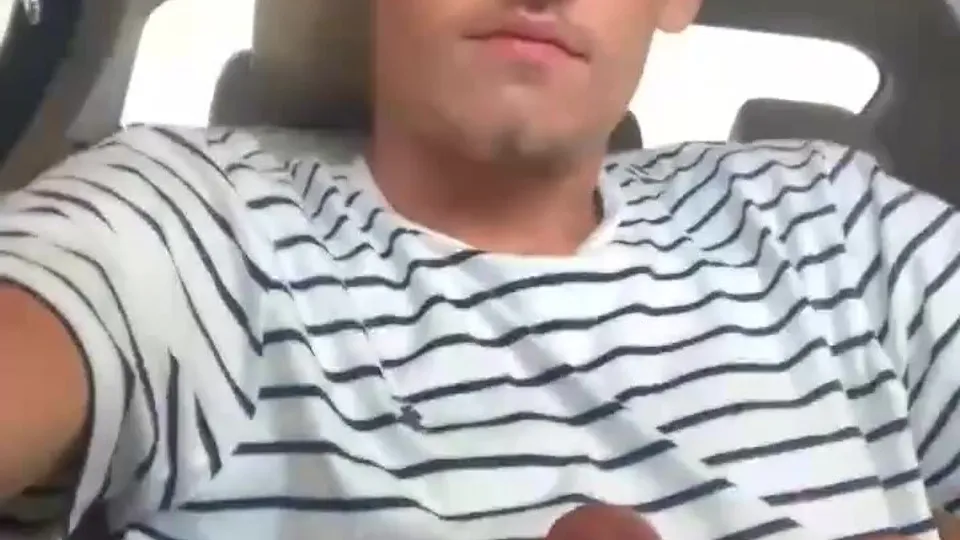 Straight Baited - Strokes In His Car - ThisVid.com