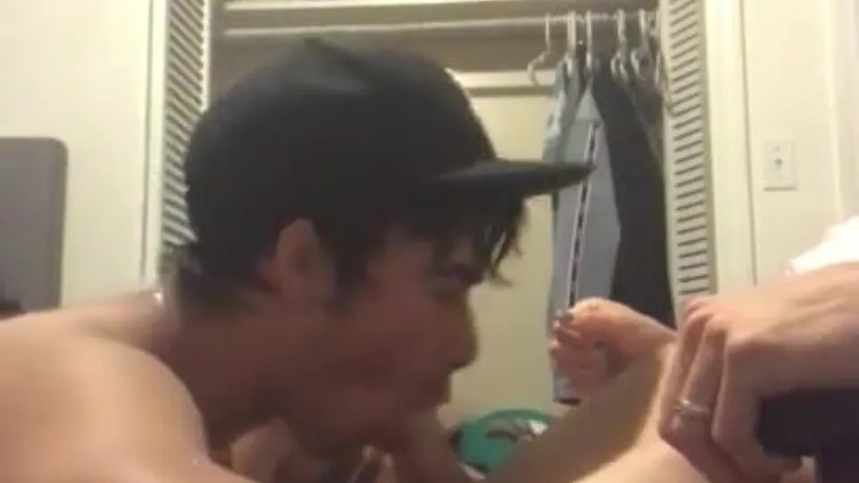 Straight cock blowjob until he cums - ThisVid.com