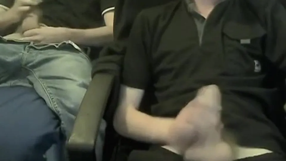 Straight Friends Jerk Off