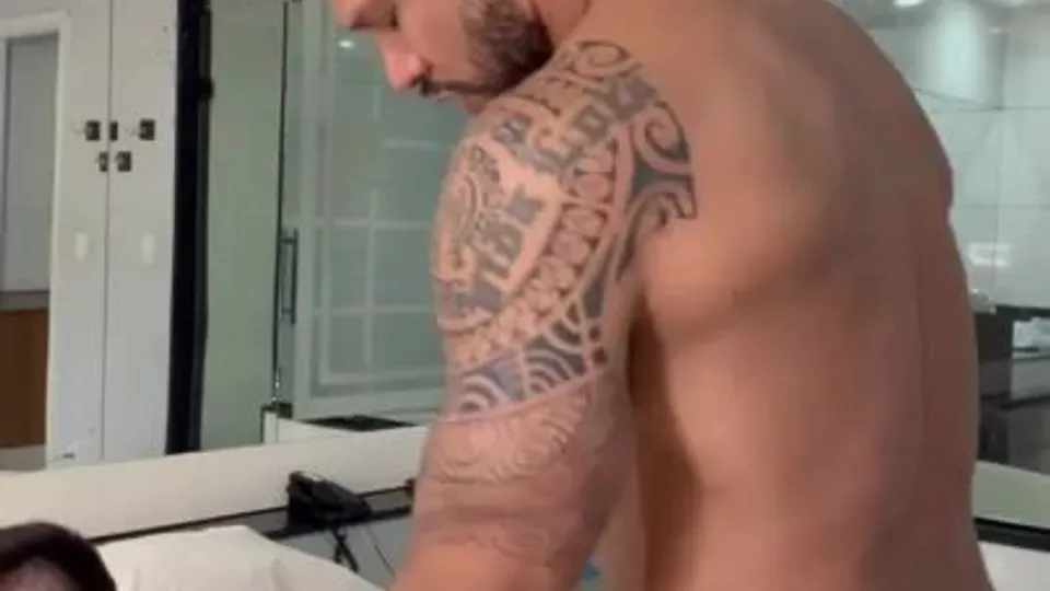 Straight motoboy fucking horny bitch