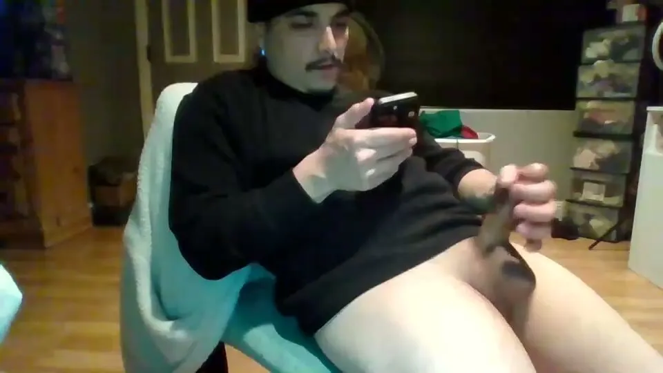 Tatted Latino Gangster in Straight Action