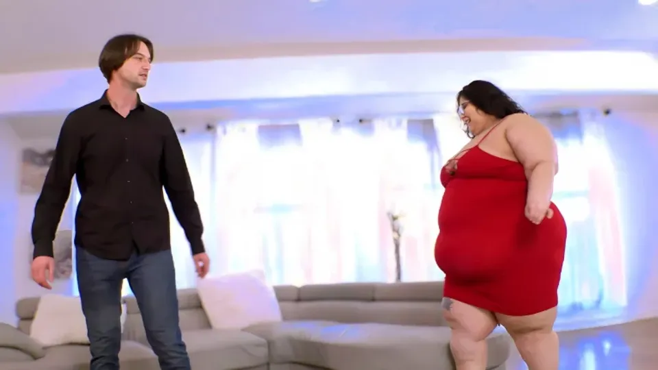BBW Crystal Blue Seduced by Chubby Chaser